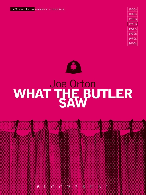Title details for What the Butler Saw by Joe Orton - Available